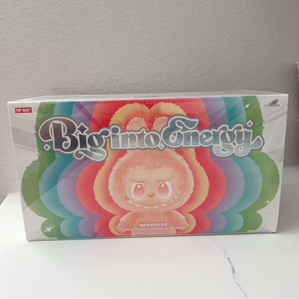 Authentic Sealed Brand New Whole Set Labubu Monsters Big Into Energy V3 Popmart